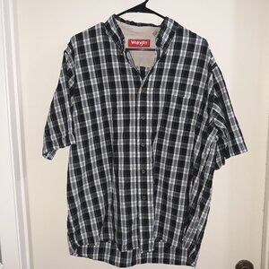 Wrangler Men's Button-Down Shirt Size L